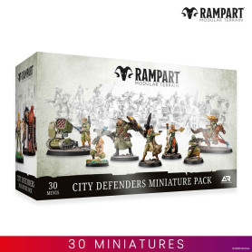 Pack de miniatures Défenseurs de la ville - ARCHON STUDIO RAM0003
