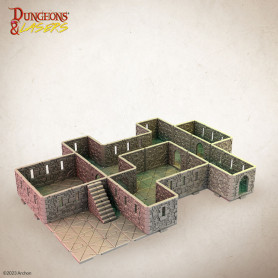 Kit de démarrage Donjons et Lasers : Grande Forteresse - ARCHON STUDIO DNL0054