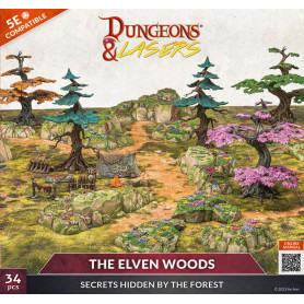 Kit de démarrage Dungeons & Lasers : Les Bois Elfiques - ARCHON STUDIO DNL0056