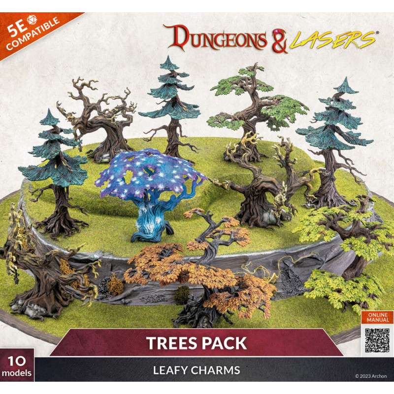 Extension Donjons et Lasers : Pack Arbres - ARCHON STUDIO DNL0059