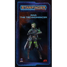 Raia la Technomancienne - Figurine Starfinder 32mm - ARCHON STUDIO PSF0032