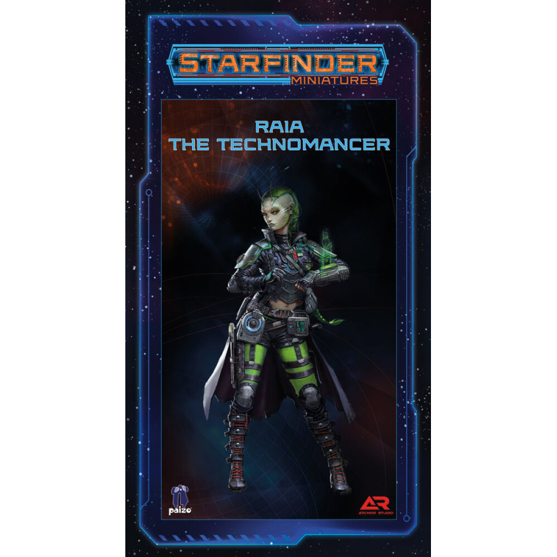 Raia la Technomancienne - Figurine Starfinder 32mm - ARCHON STUDIO PSF0032