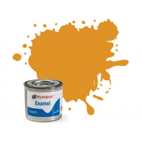 Humbrol 54 - Met Brass (cuivre jaune métallique) - peinture enamel 14ml AA0597