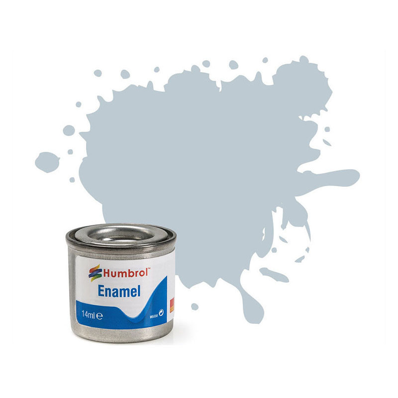 Humbrol 56 - Met Aluminium (aluminium métallique) - peinture enamel 14ml AA0610