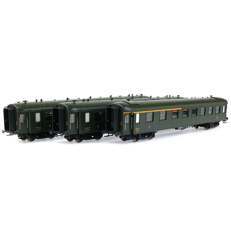 Coffret 3 voitures Ocem Sud-Est SNCF ép. IIIb échelle HO - REE VB-269