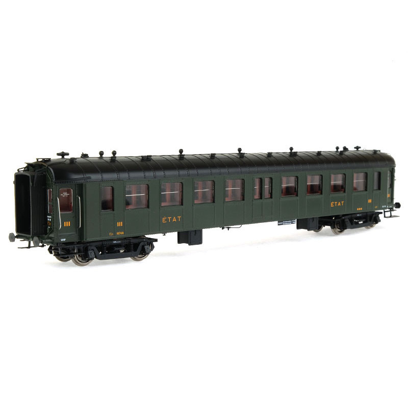 Voiture Ocem RA ETAT ép. II échelle HO - REE VB-268