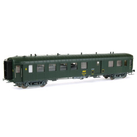 Voiture Ocem 2ème CL/fourgon RA SNCF ép. IV échelle HO - REE VB-272