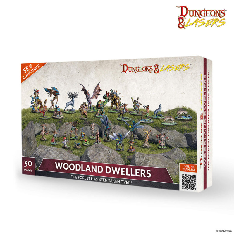 Figurines Habitants des bois - ARCHON STUDIO DNL0068