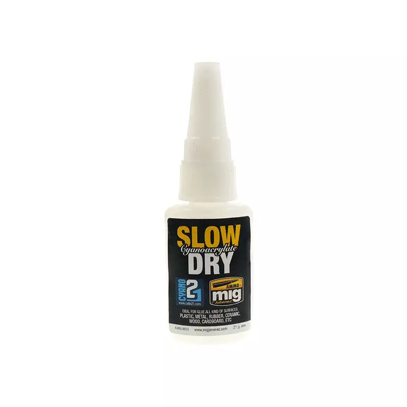 Colle 21 slow dry - Cyanoacrylate anaérobie 21g à prise lente