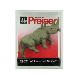 Rhinocéros d'Afrique - HO 1/87 - PREISER 29521