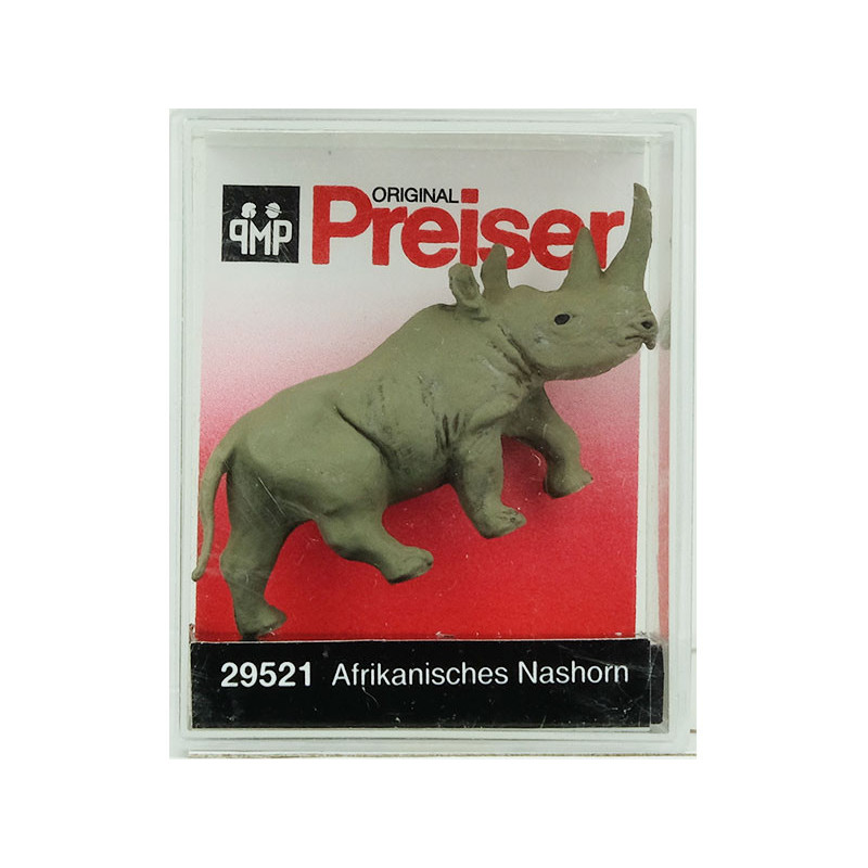 Rhinocéros d'Afrique - HO 1/87 - PREISER 29521