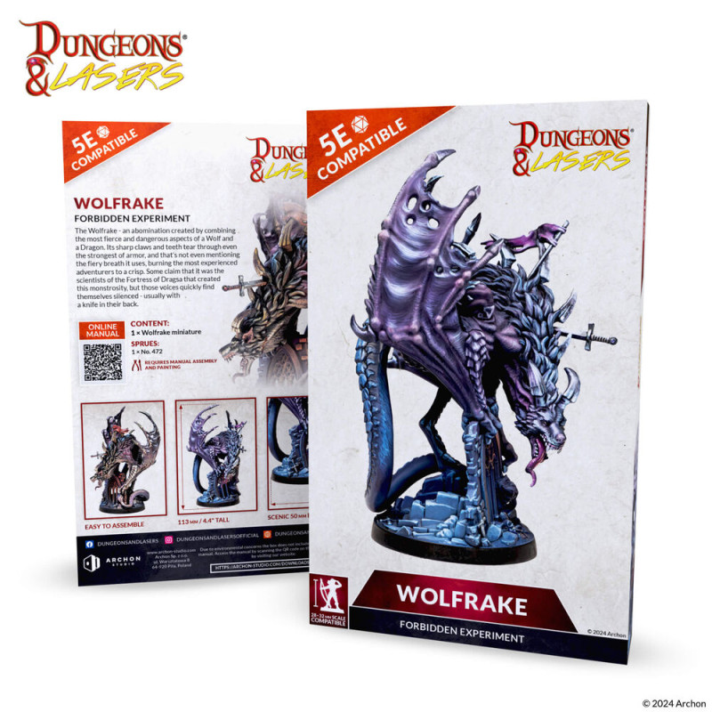Figurine Dungeons and Lasers : Deuslair Wolfrake - ARCHON STUDIO DNL0082
