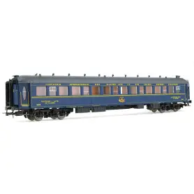Voiture lit Lx livrée bleue avec éclairage ép. III - SNCF - HO 1/87 - JOUEF HJ4128
