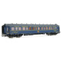 Voiture lit Lx livrée bleue avec éclairage ép. III - SNCF - HO 1/87 - JOUEF HJ4128