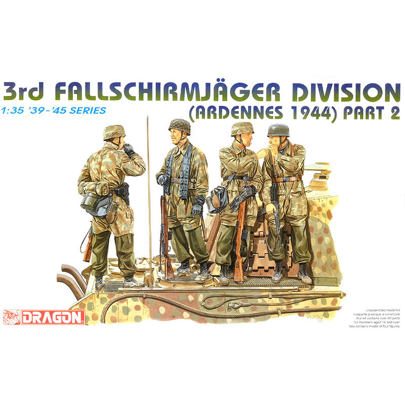 Paras Allemands Ardennes 44 - échelle 1/35 - DRAGON 6143