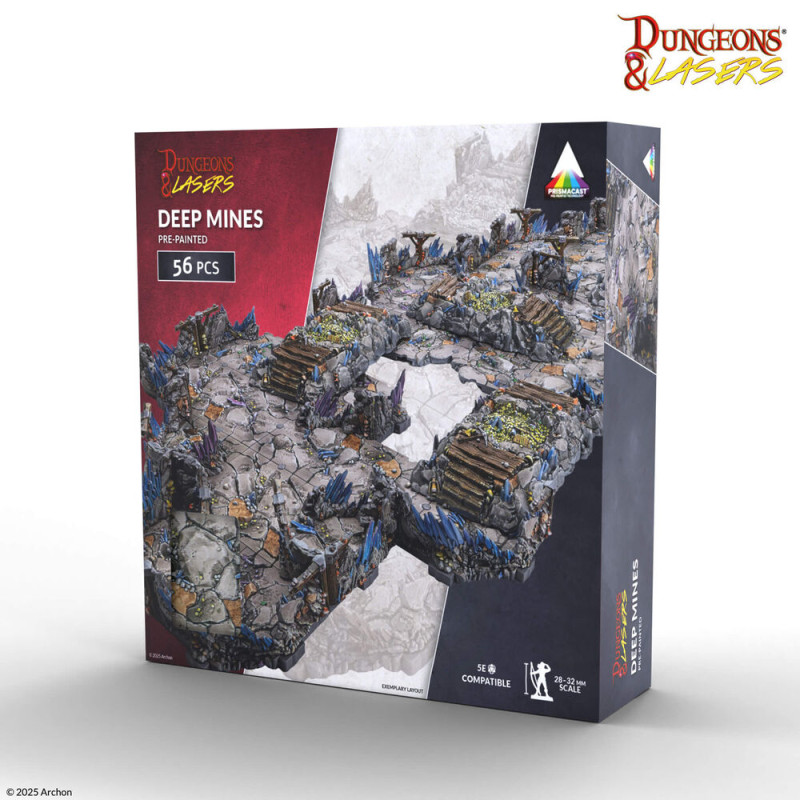 Mines Profondes pré-peintes - ARCHON STUDIO DNL0113
