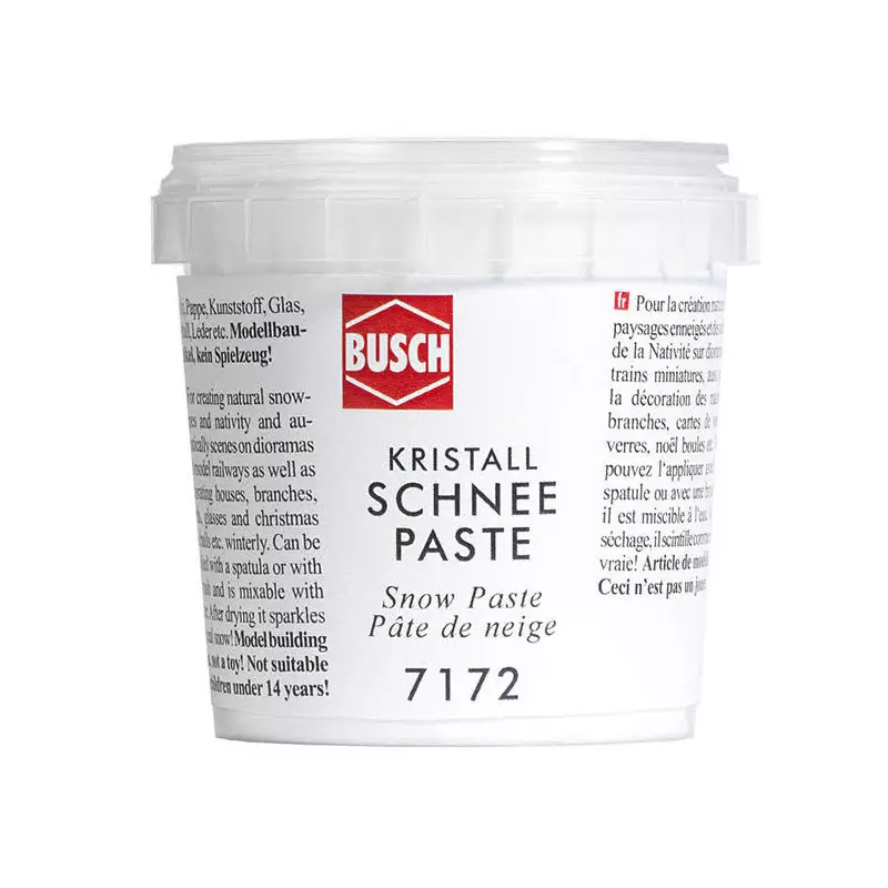 Pâte de neige 150 grammes - toutes échelles - BUSCH 7172