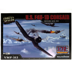 U.S. F4U 1D Corsair 1945 WWII - échelle 1/72 - FORCES OF VALOR 873011