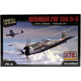 GERMAN FW 190 D-9 1945 WWII - échelle 1/72 - FORCES OF VALOR 873012