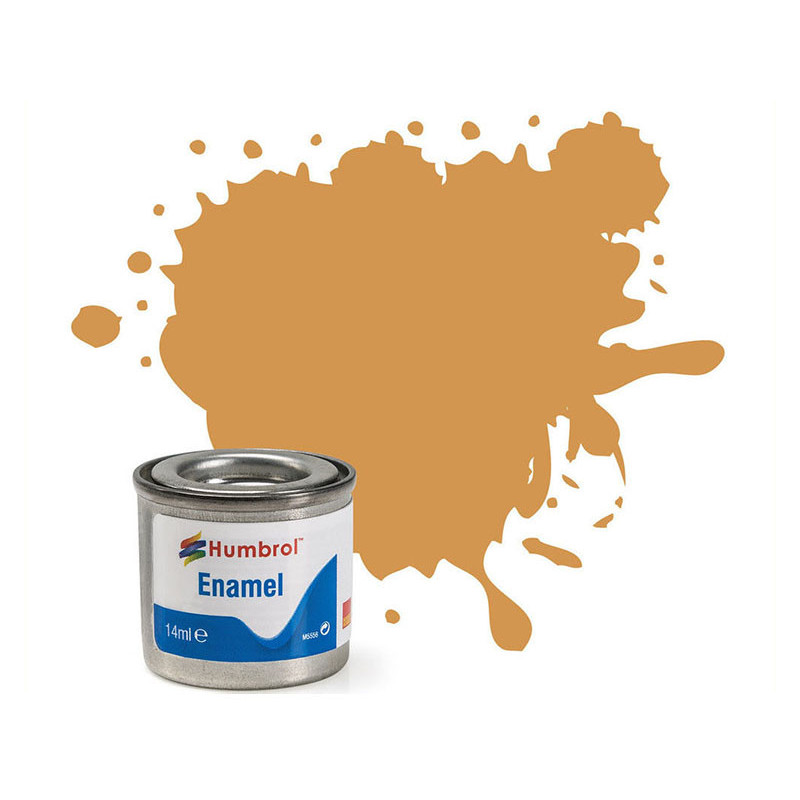 Humbrol 63 - Matt Sand (sable mat) - peinture enamel 14ml AA0686