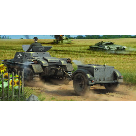 Remorque de munitions sur Panzerkampfwagen I Ausf A - 1/35 - HOBBY BOSS 80146