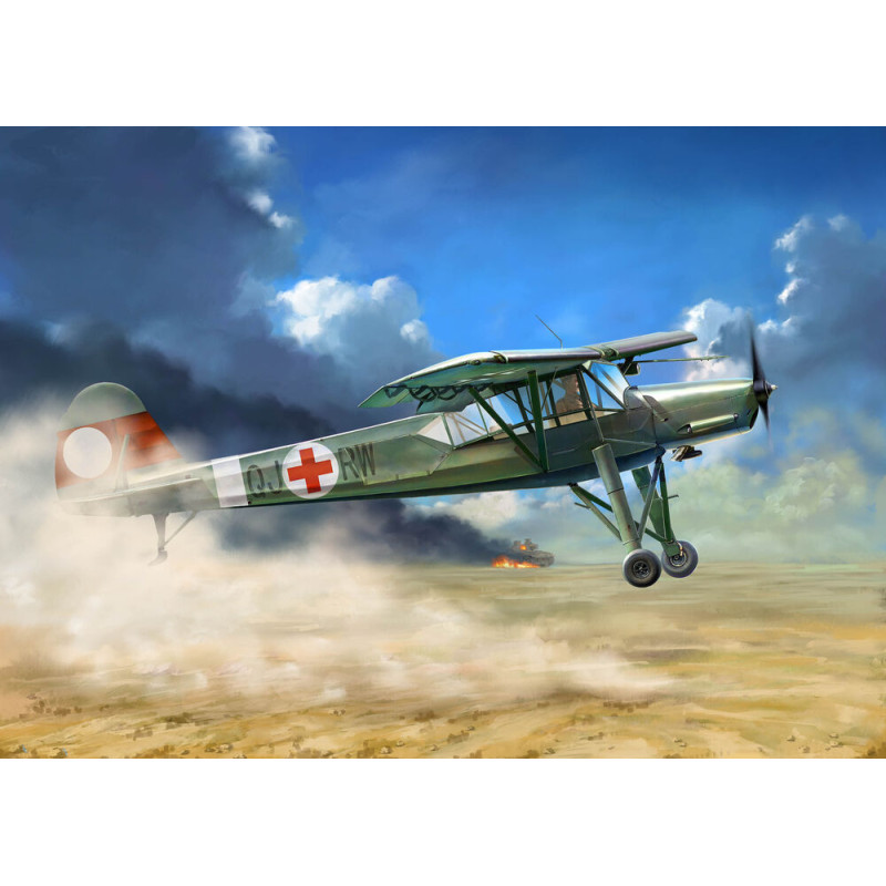Fieseler Fi-156 D-1 Storch - 1/35 - HOBBY BOSS 80182