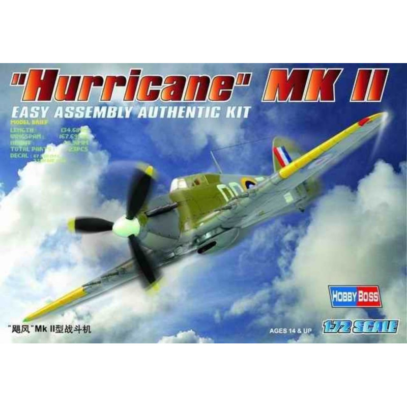Ouragan MK II - 1/72 - HOBBY BOSS 80215
