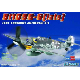 Bf109 G-6 (tardif) - 1/72 - HOBBY BOSS 80226