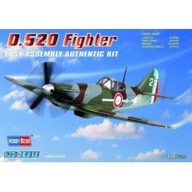 Chasseur français D.520 - 1/72 - HOBBY BOSS 80237