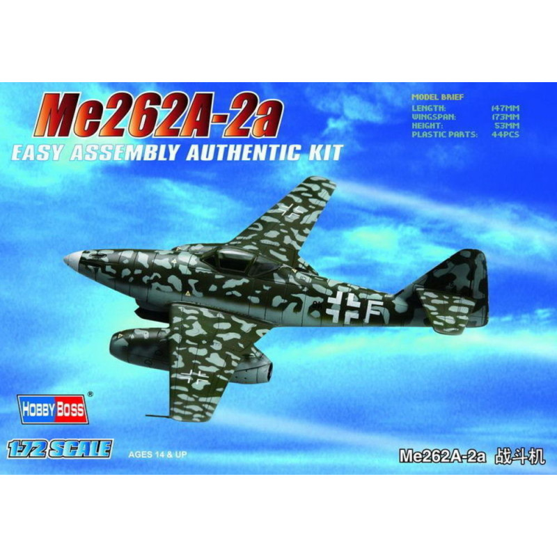 Me262A-2a - 1/72 - HOBBY BOSS 80248