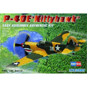 P-40E « Kitty Hawk » - 1/72 - HOBBY BOSS 80250