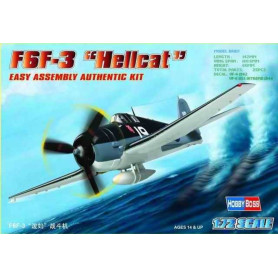 F6F-3 ''Hellcat'' - 1/72 - HOBBY BOSS 80256