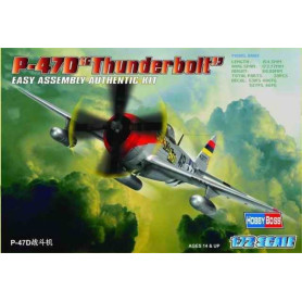 P-47D « Thunderbolt » - 1/72 - HOBBY BOSS 80257