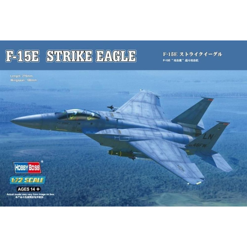 F-15E Strike Eagle - 1/72 - HOBBY BOSS 80271