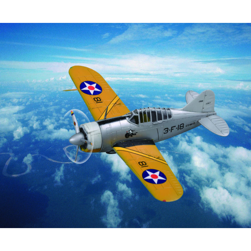 F2A Buffalo américain - 1/72 - HOBBY BOSS 80290