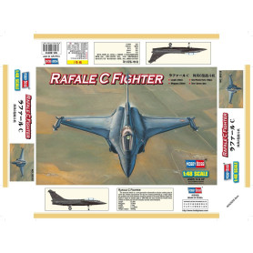 Combattant Rafale C français - 1/48 - HOBBY BOSS 80318
