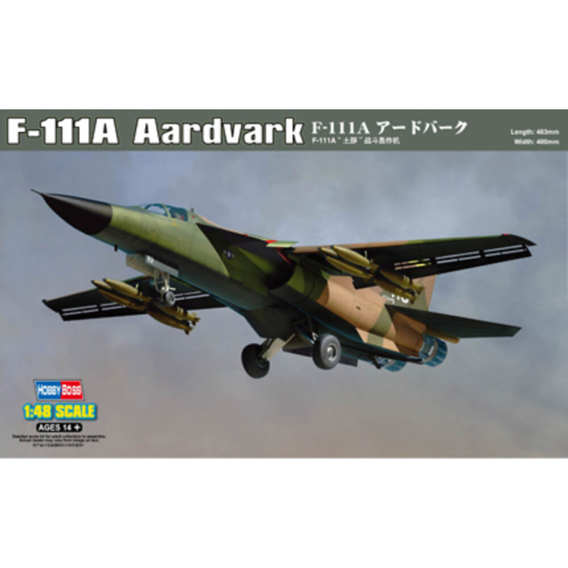 F-111A Aardvark - 1/48 - HOBBY BOSS 80348