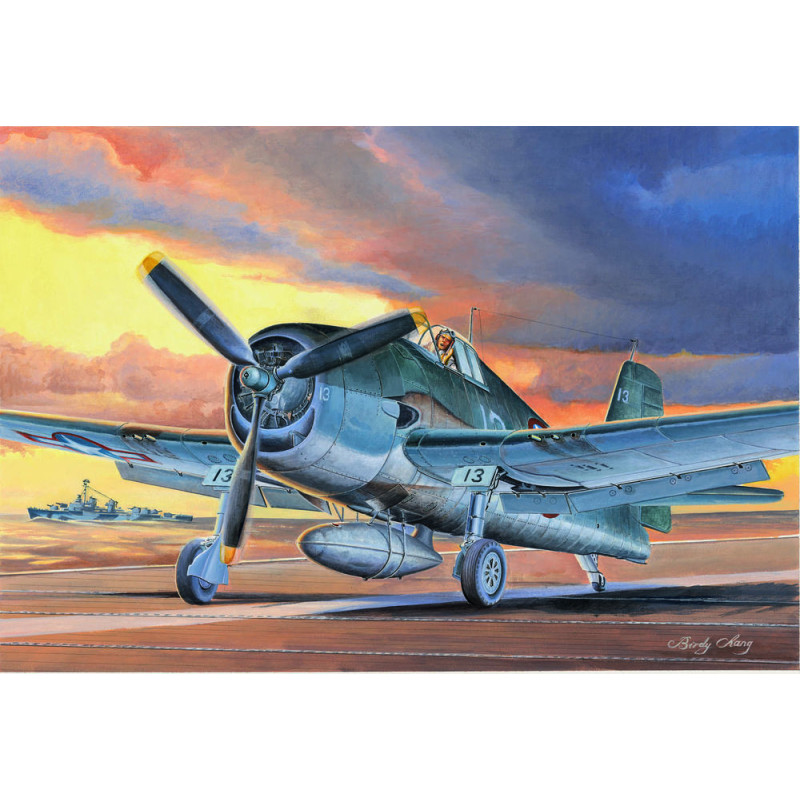F6F-3 Hellcat Version tardive - 1/48 - HOBBY BOSS 80359