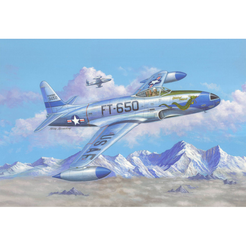 Chasseur Lockheed F-80C Shooting Star - 1/48 - HOBBY BOSS 81725