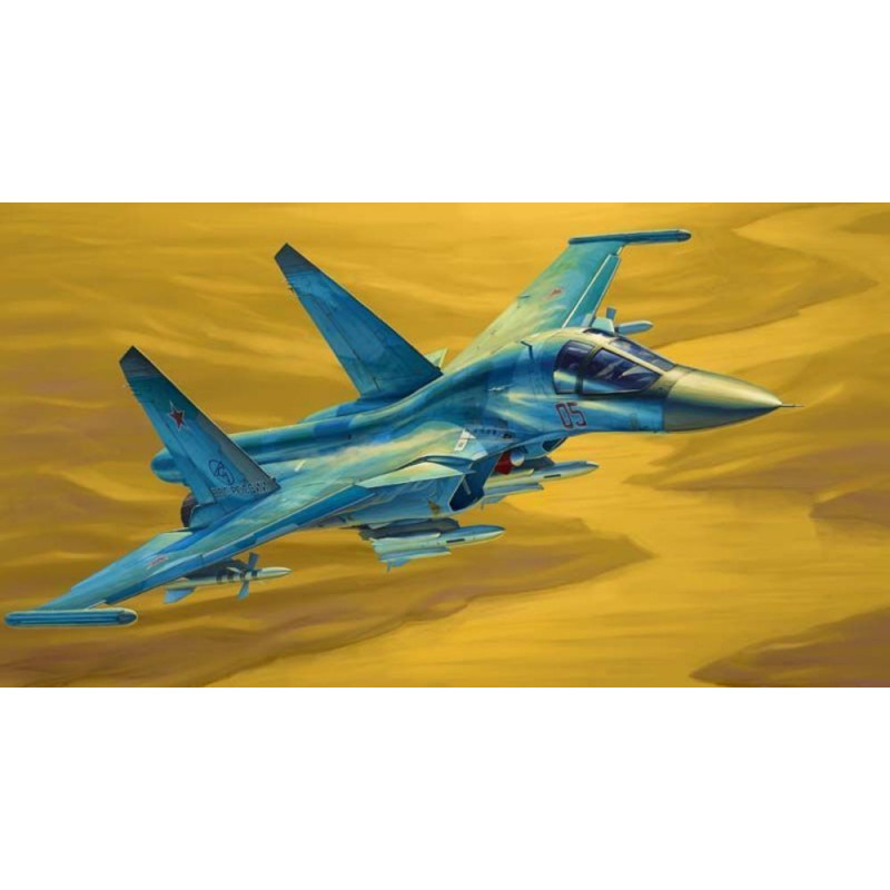 Su-34 Fullback chasseur-bombardier russe - 1/48 - HOBBY BOSS 81756