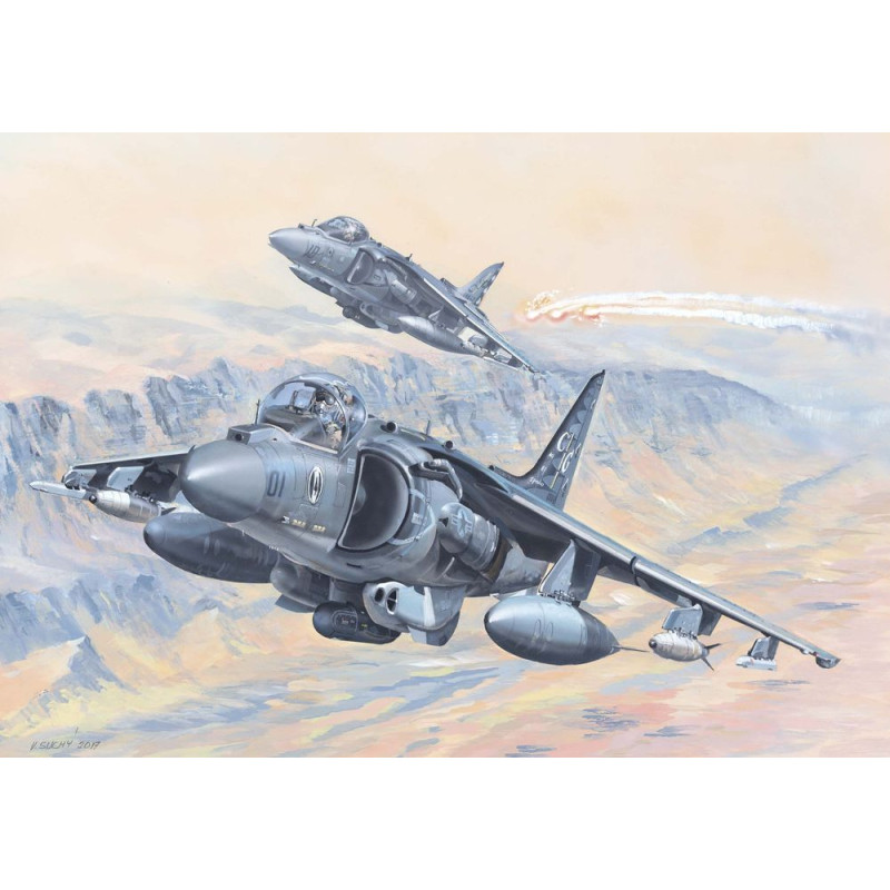 AV-8B Harrier II - 1/18 - HOBBY BOSS 81804