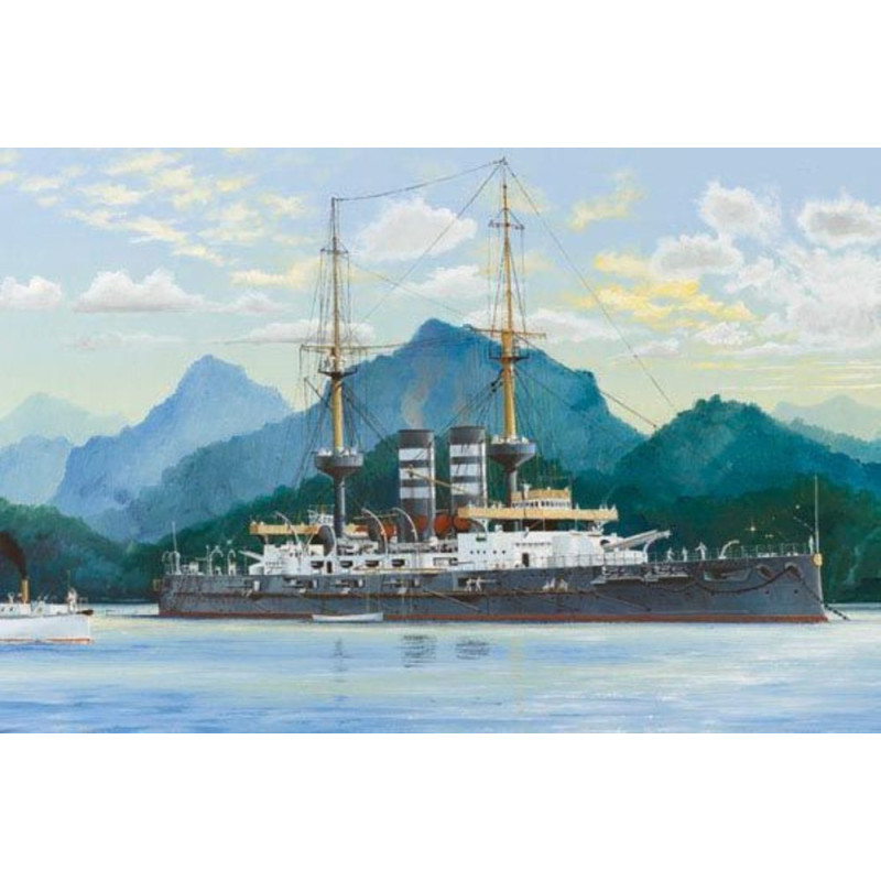 Cuirassé japonais Mikasa 1902 - 1/200 - HOBBY BOSS 82002