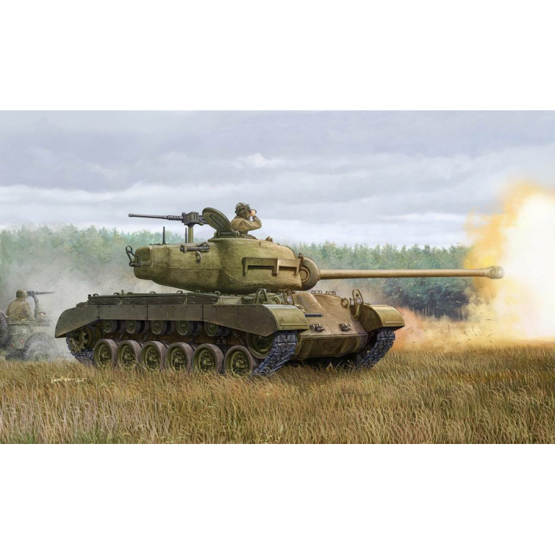 T26E4 Pershing Production tardive - 1/35 - HOBBY BOSS 82428