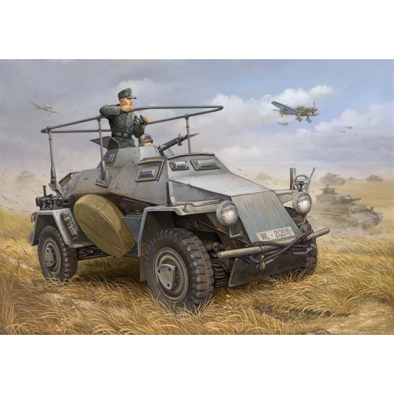 Sd.Kfz. 223 Leichter Panzerspähwagen Funk - 1/35 - HOBBY BOSS 82443