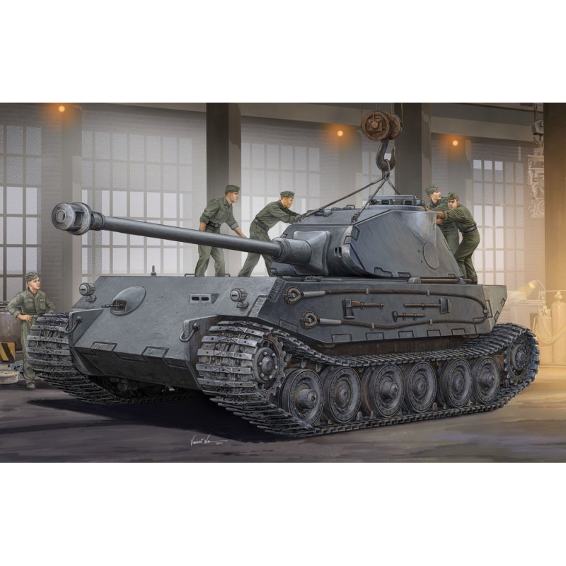 VK4502 (P) Hinten allemand - 1/35 - HOBBY BOSS 82445