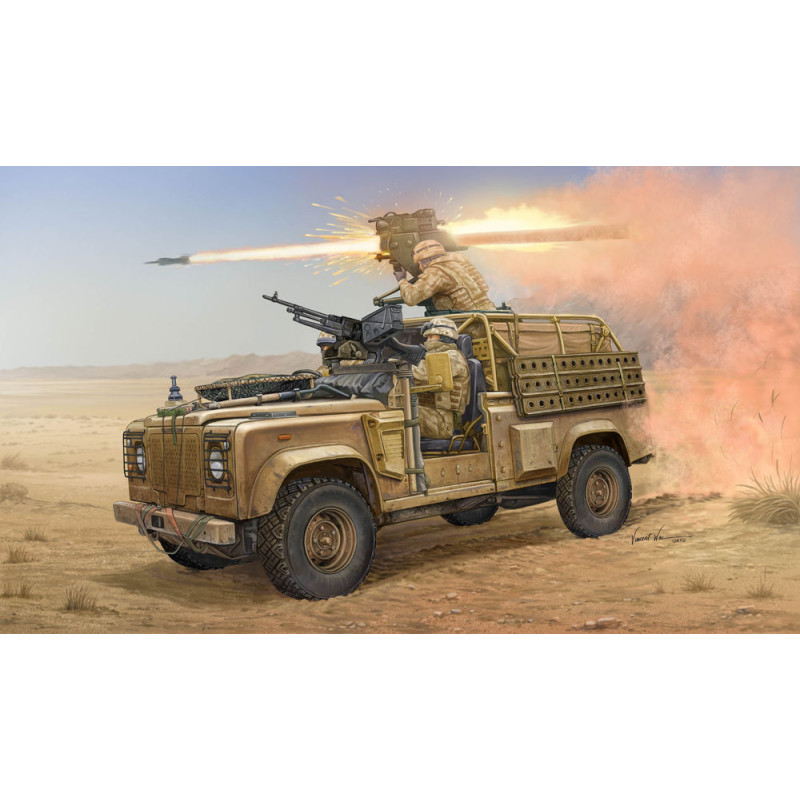 Land Rover WMIK avec missile antichar MILAN - 1/35 - HOBBY BOSS 82447