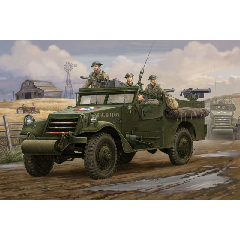 M3A1 Scout Car « White », version préliminaire - 1/35 - HOBBY BOSS 82451