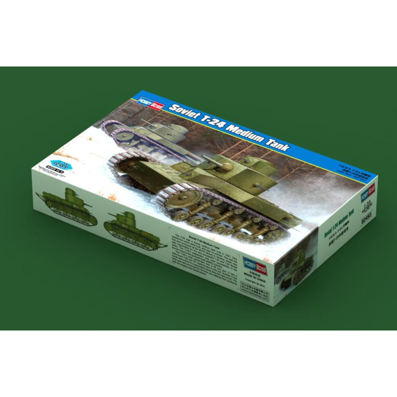Char moyen soviétique T-24 - 1/35 - HOBBY BOSS 82493