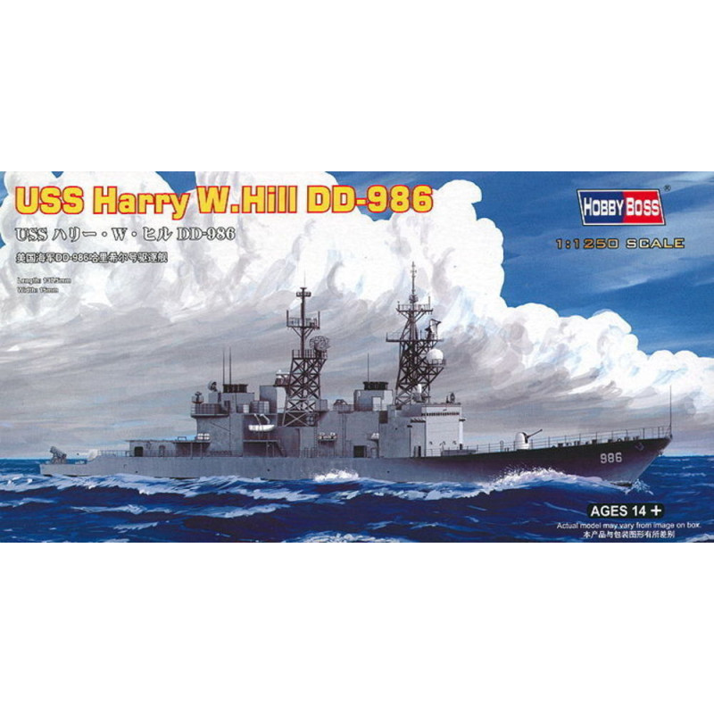 USS Harry W. Hill DD-986 - 1/1250 - HOBBY BOSS 82506