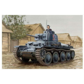 Pzkpfw 38(t) Ausf.E/F avec détails intérieurs complets - 1/16 - HOBBY BOSS 82603
